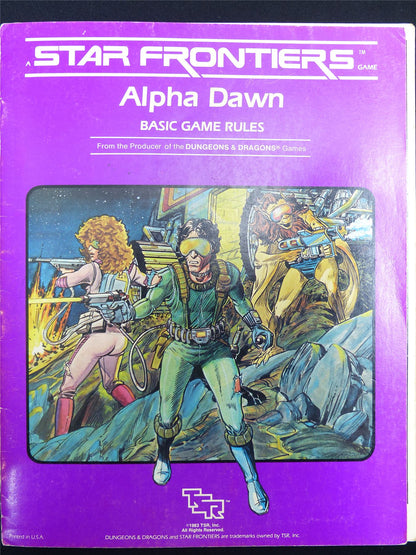 Star Frontiers: Alpha Dawn Basic Game Rules - Roleplay Booklet #2S4