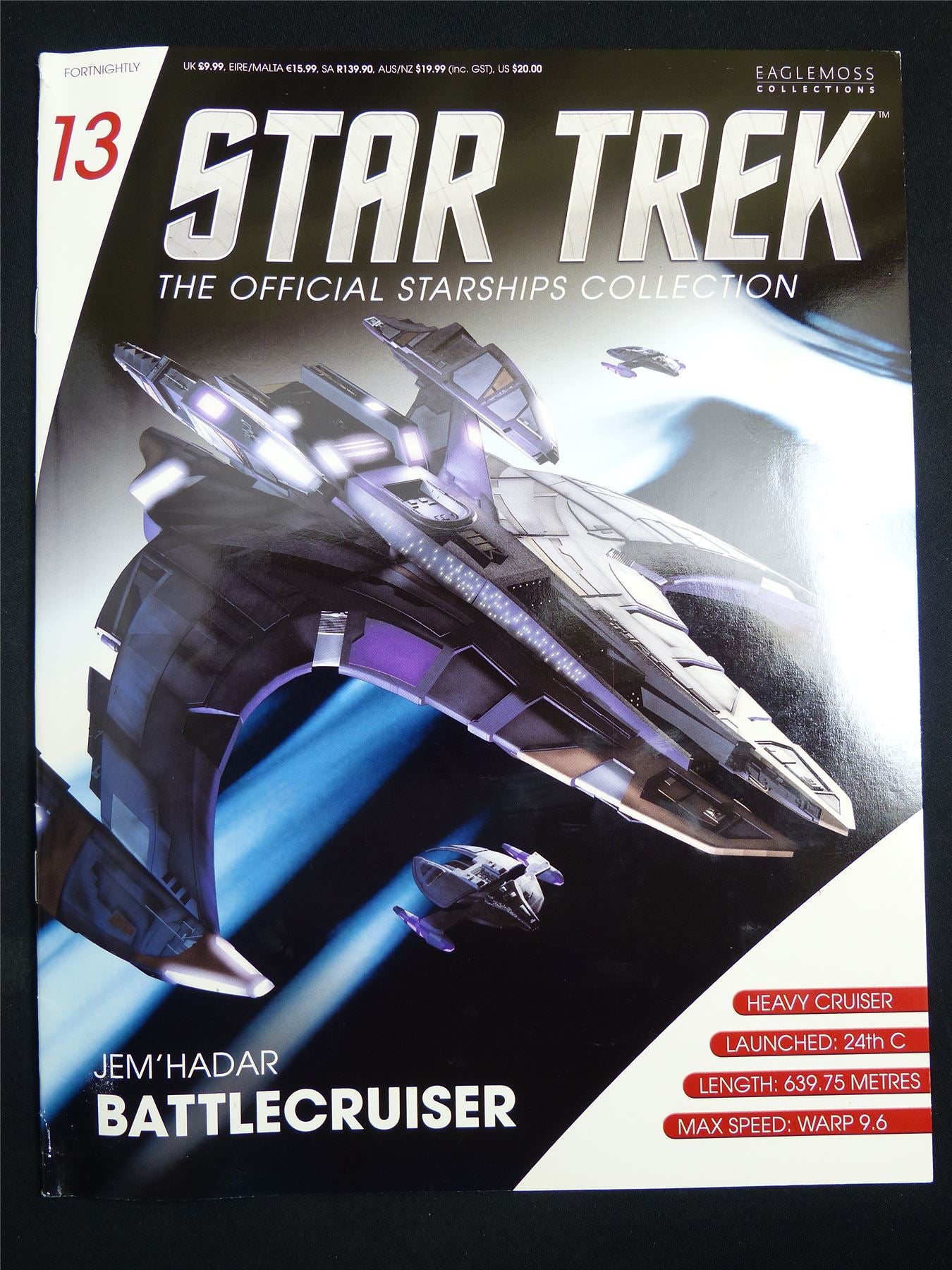 Star Trek The official Starships Collection #13 - Eaglemoss Magazine #2WX