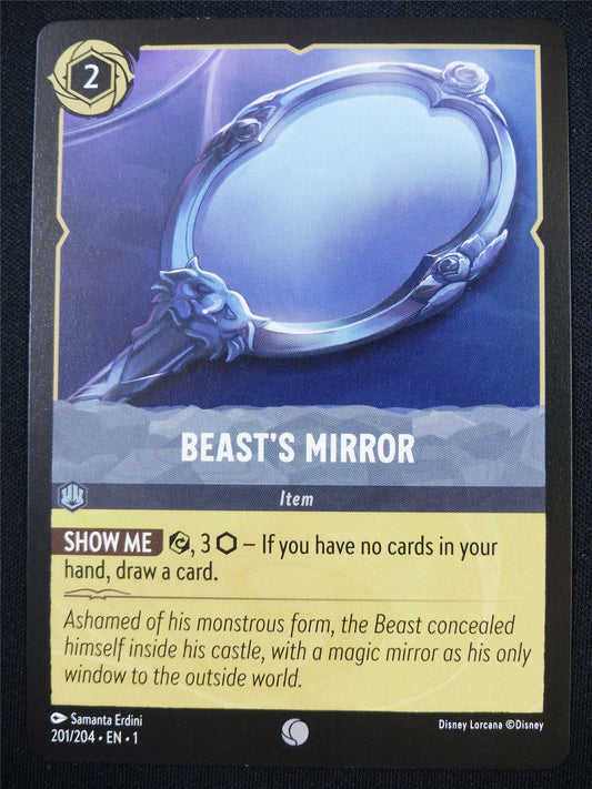 Beast's Mirror 201/204 - Lorcana Card #4ON
