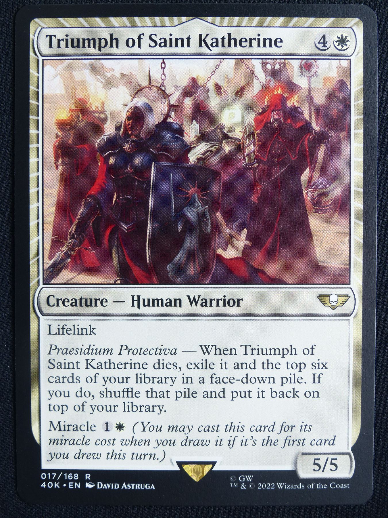 Triumph of Saint Katherine - 40K - Mtg Card #5OQ
