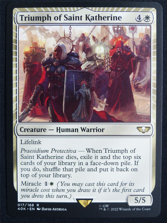 Triumph of Saint Katherine - 40K - Mtg Card #5OQ