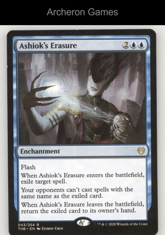 Ashiok's Erasure 43 R MTG Card Theros Beyond Death