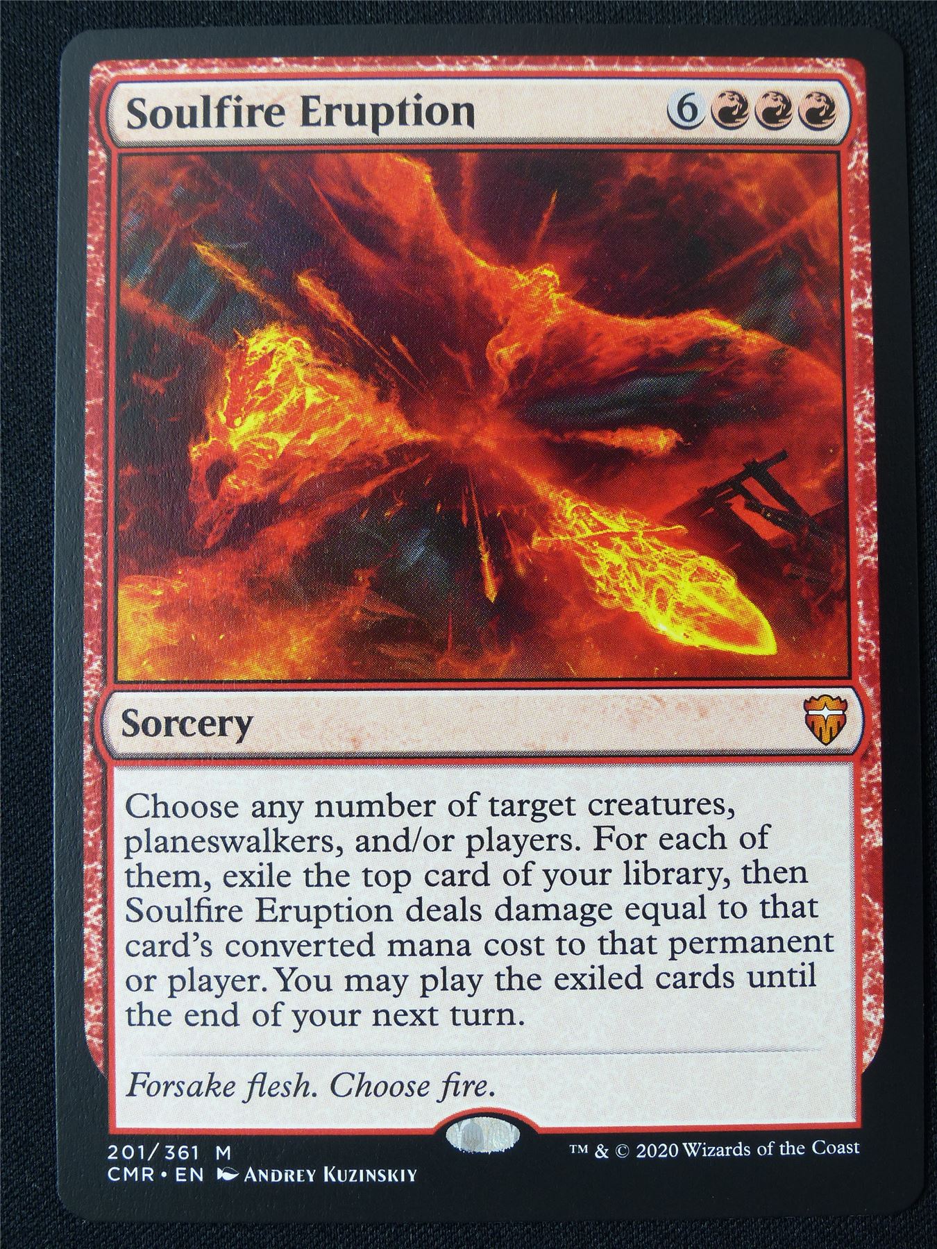 Soulfire Eruption - CMR - Mtg Card #250