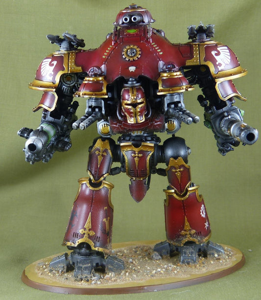 Knight Castellan - Imperial Knights - Painted - Warhammer AoS 40k #2HS