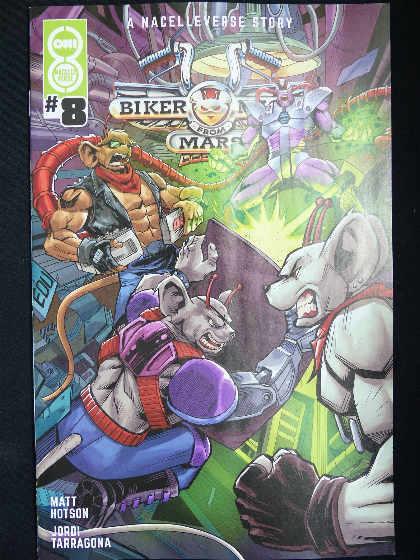 BIKER Mice from Mars #8 - B&B Jan 2026 Oni Press Comic #1DX
