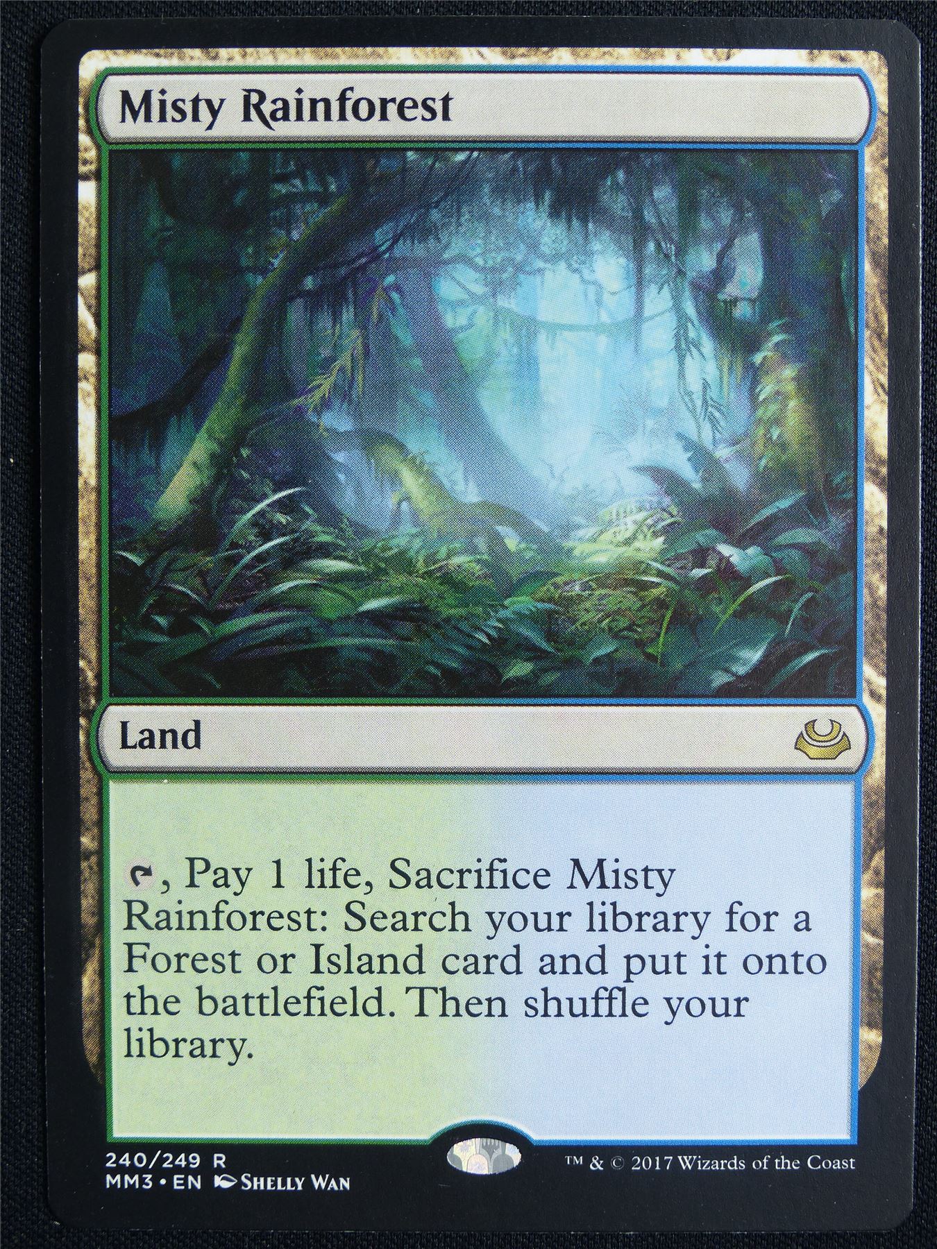 Misty Rainforest - MM3 - Mtg Card #5LU