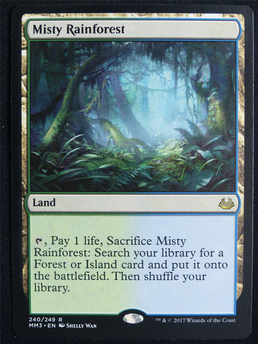 Misty Rainforest - MM3 - Mtg Card #5LU