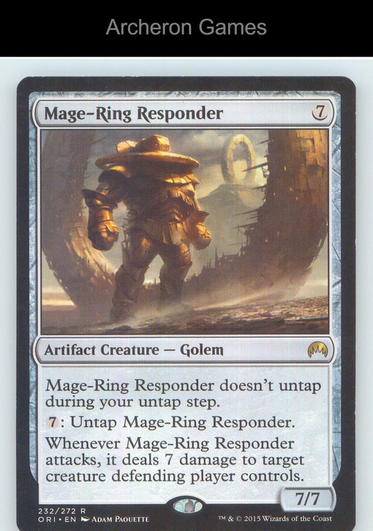 Mage-Ring Responder ORI 232 R MTG Card NM/EX+