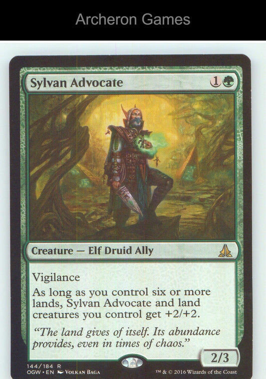 Sylvan Advocate OGW 144 R MTG Card NM/EX+