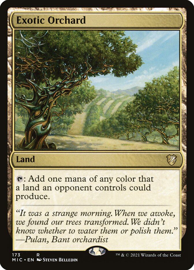 Mtg: MIC : Exotic Orchard -  - NM