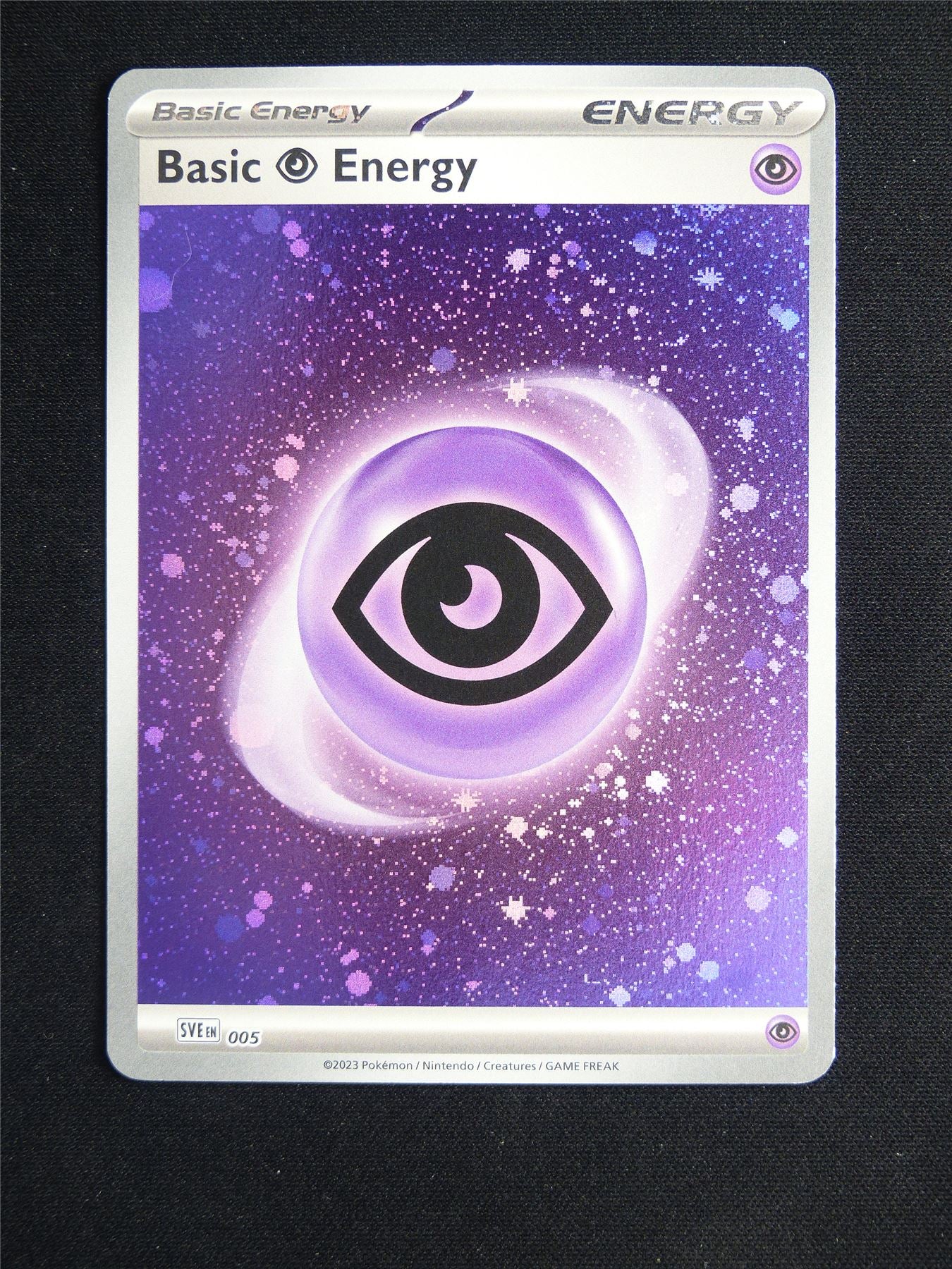 Basic Psychic Energy 005 Holo - Pokemon Card #277