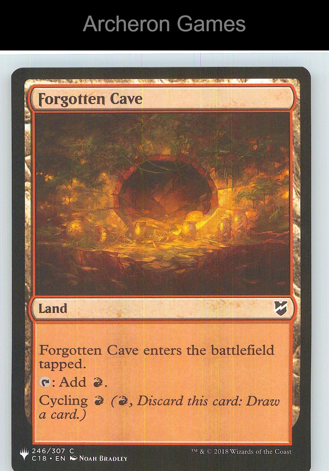 Forgotten Cave C18 246 C MTG Card NM/EX+