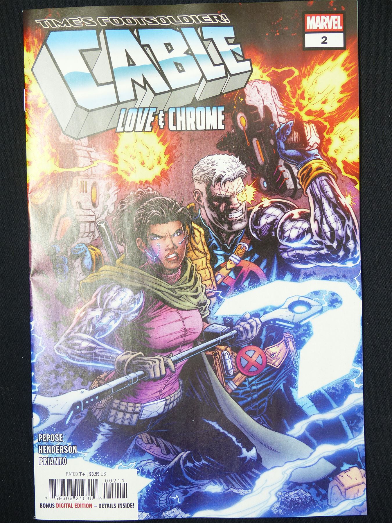 CABLE: Love & Chrome #2 - Apr 2025 Marvel Comic #9DZ