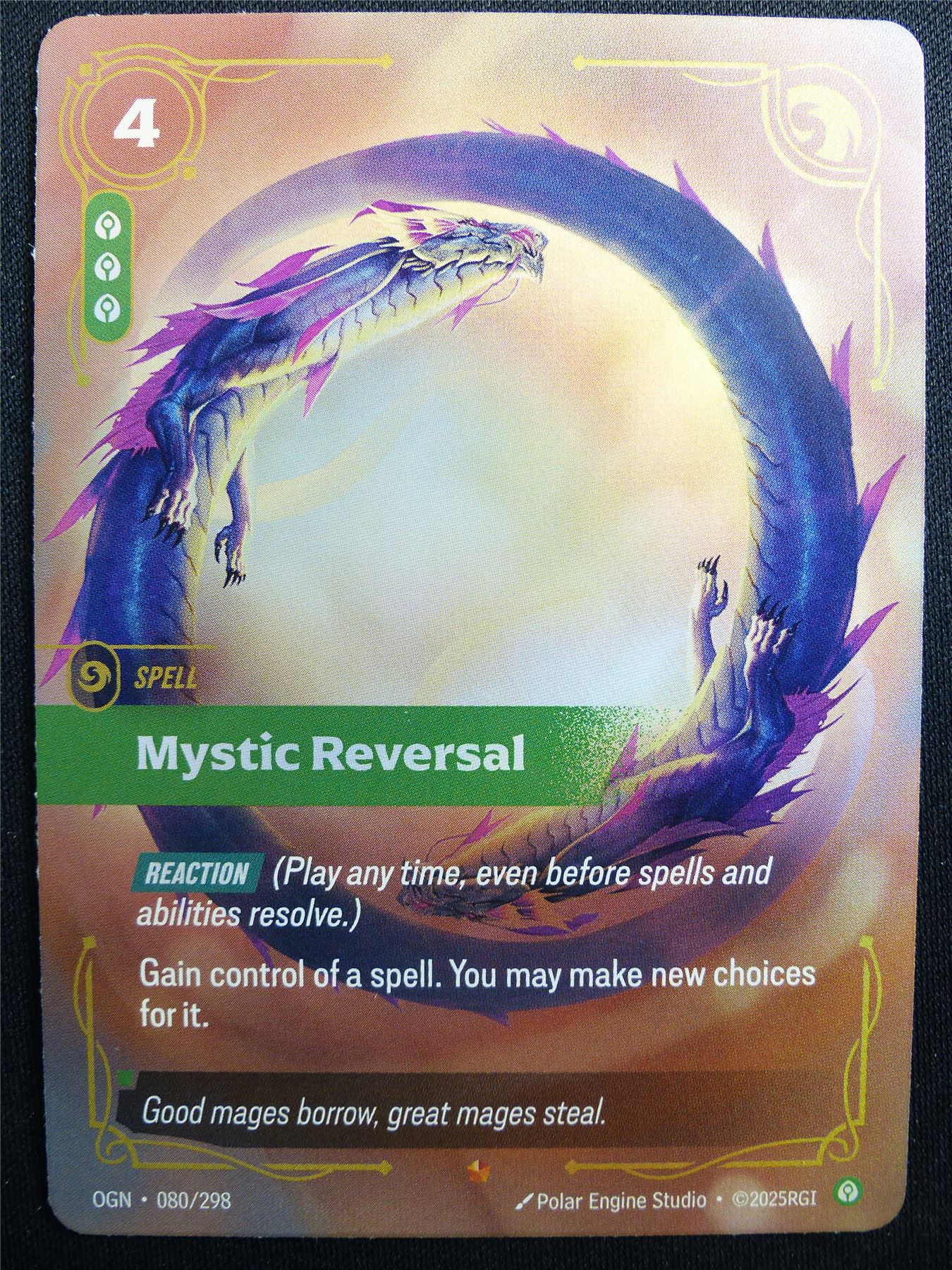 Mystic Reversal 080/298 Epic Rare Foil - OGN - Riftbound Card #2CQ
