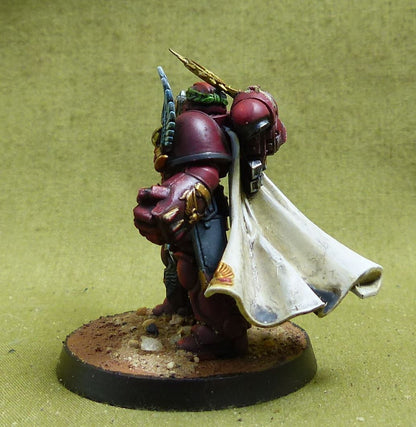 Space Marines Captain painted - Blood Angels - Warhammer 40K #5C5