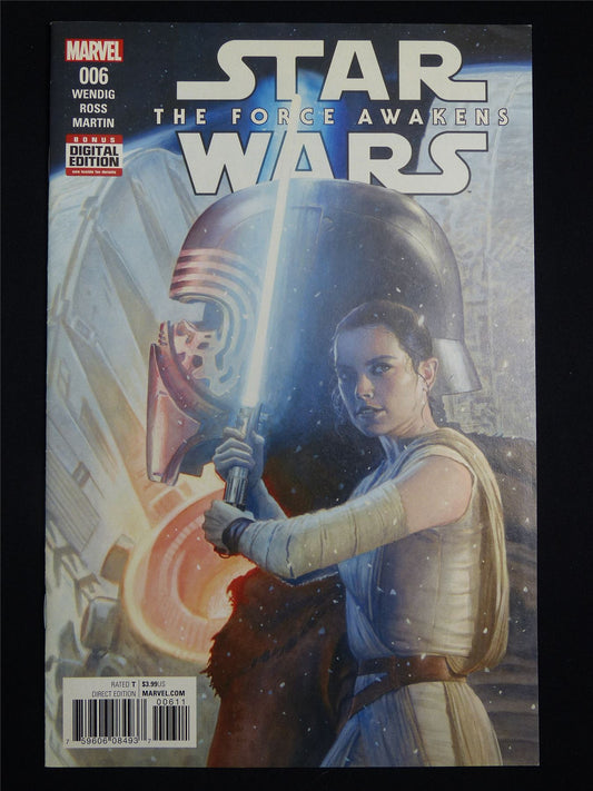 STAR Wars: The Force Awakens #6 Cvr A - Marvel Comic #24R