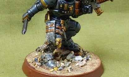 Lieutenant in Phobos Armour painted - Primaris Marines - Warhammer 40K #ZW