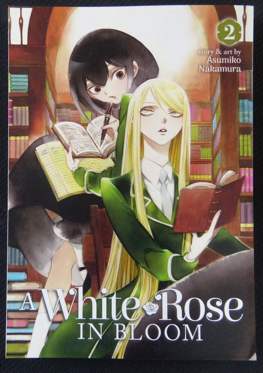 A white Rose in Bloom Vol 2  -  Manga Softback Novel #22Q