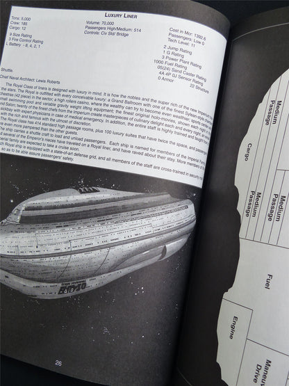 Traveller: T4 Starships - Roleplaying Softback #2RR