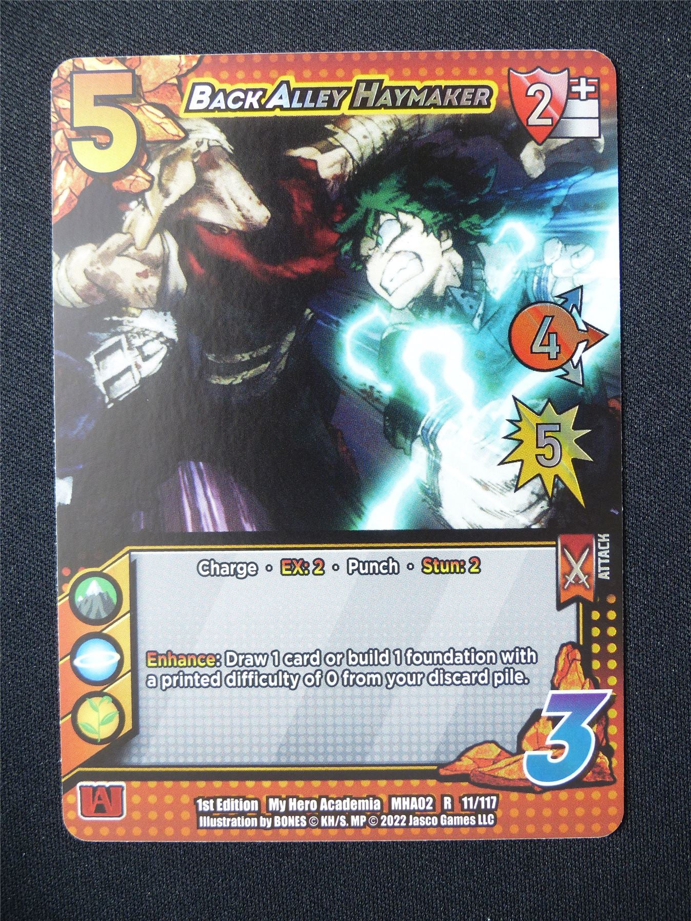 Back Alley Haymaker 11/117 R - Universus Card #5QY