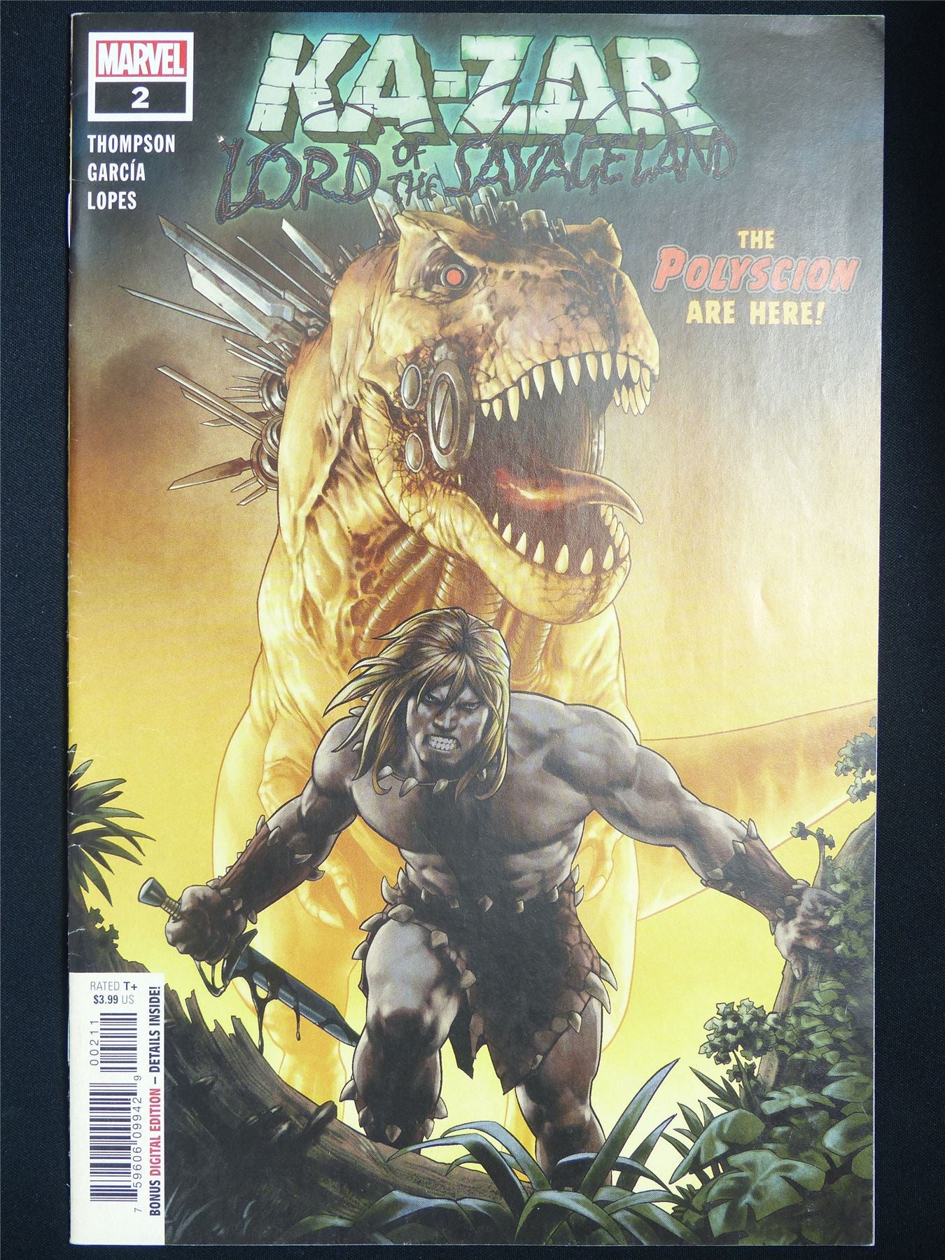 KA-ZAR: Lord of the Savage Land #2 - Marvel Comic #1JA