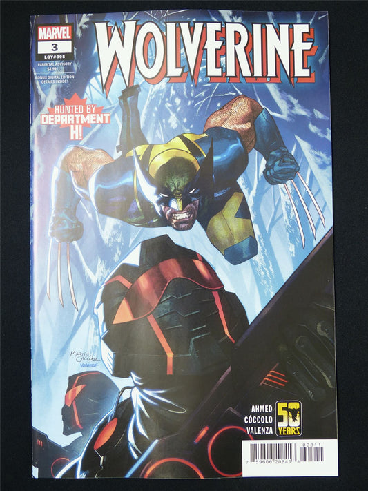 WOLVERINE #3 - Jan 2025 Marvel Comic #45Y