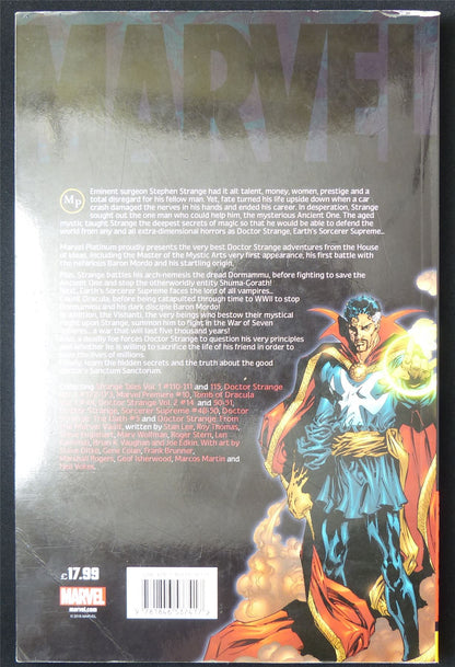 Doctor Strange: Marvel Platinum The Definitive - Marvel Graphic Softback #T9