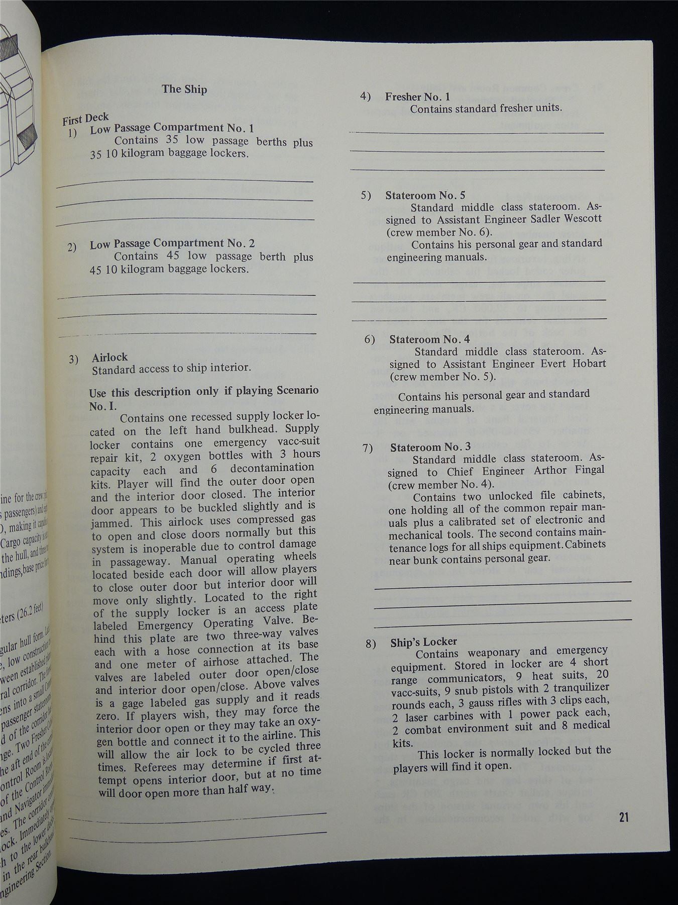 Traveller: Darthanon Queen Adventure - Judge Guild Roleplaying Booklet #2SK