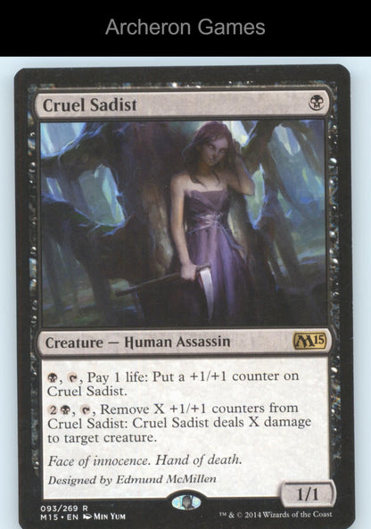 Cruel Sadist 93 R MTG Card Magic 2015 (M15)