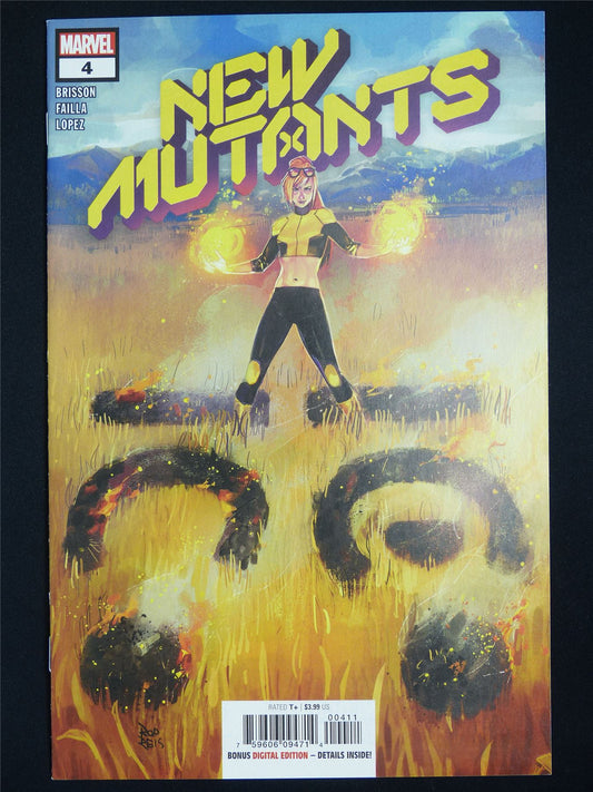 NEW Mutants #4 - Marvel Comic #2F1