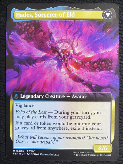 Emet-Selch Unsundered Extended Foil - FIN - Mtg Card #4LQ
