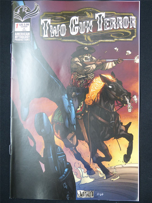 TWO Gun Terror #1 - B&B Feb 2025 Mythology Comic #9KP