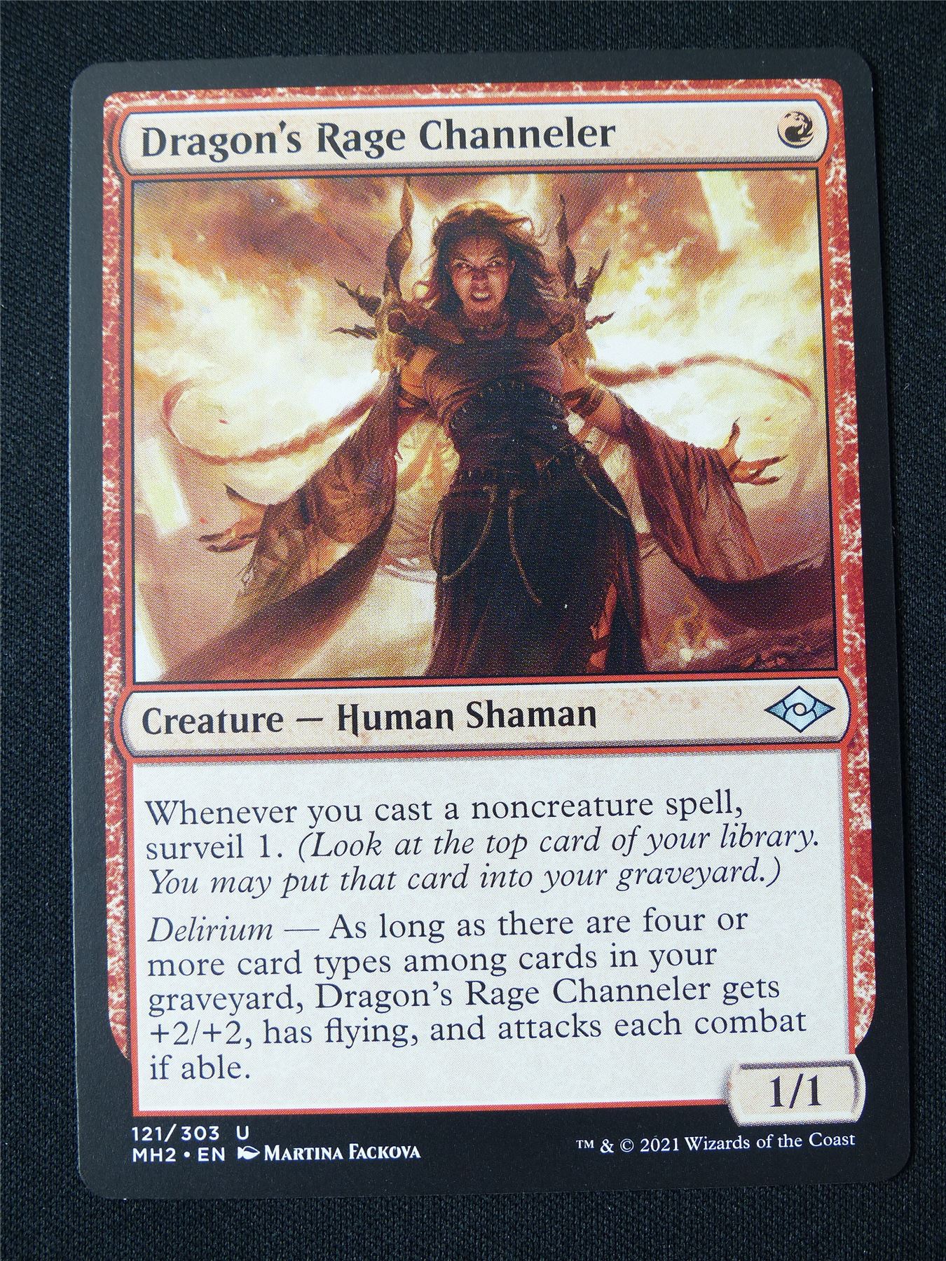 Dragon's Rage Channeler - MH2 - Mtg Card #23Y