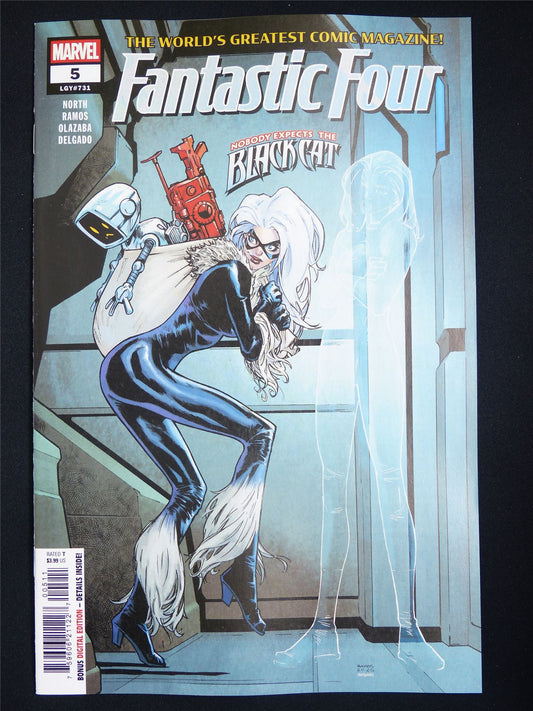 FANTASTIC Four #5 - Jan 2026 Marvel Comic #60F