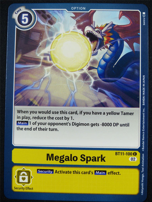 Megalo Spark BT11-090 C - Digimon Card #4E5