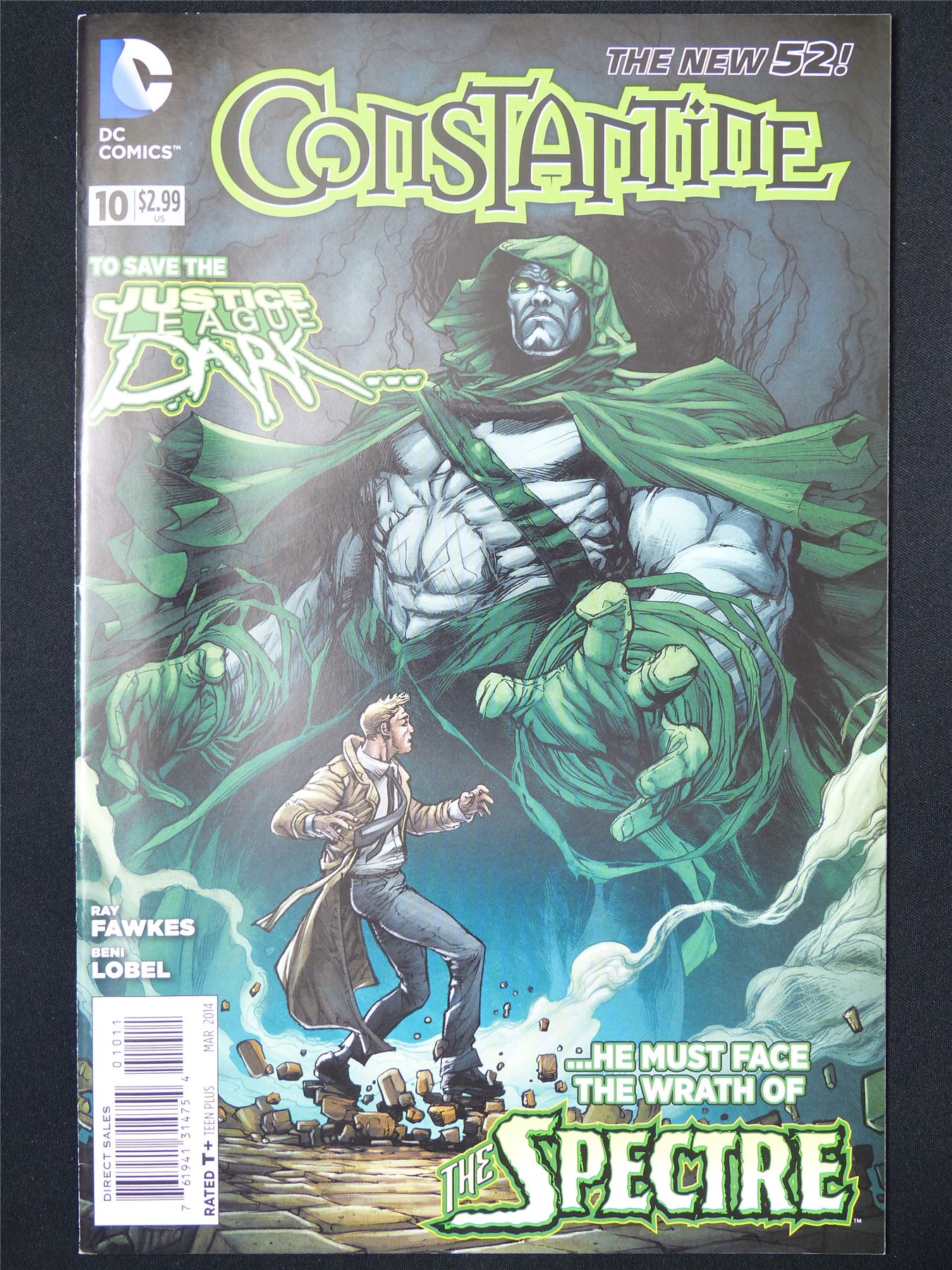 CONSTANTINE #10 - B&B DC Comic #R9