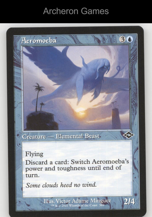 Aeromoeba (Retro Frame) 389 C MTG Card Modern Horizons 2