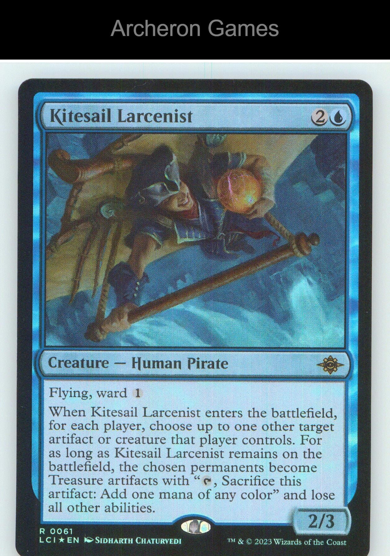 Kitesail Larcenist LCI 61 R MTG Card NM/EX+ Foil
