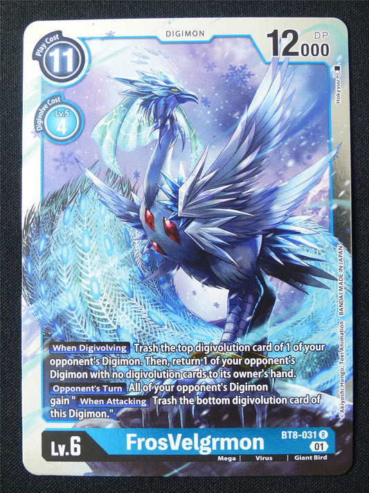 FrosVelgrmon BT8-031 R Foil - Digimon Card #19D