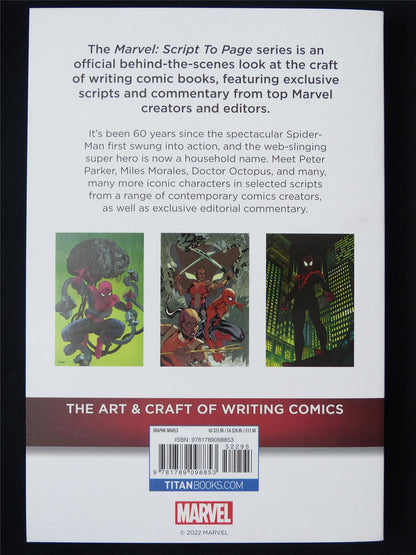 Spider-Man: Script to Page: The Art & Craft of Writing Comics - Titan Novel Softback #MI