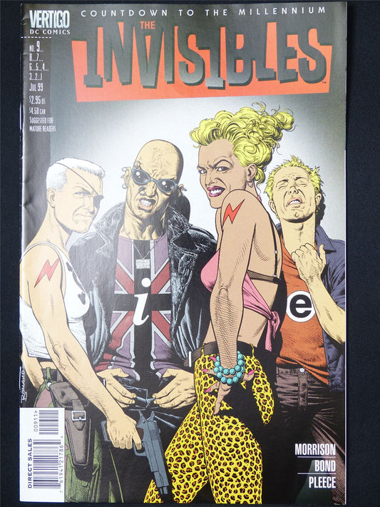 The INVISIBLES #9 - DC Vertigo Comic #160