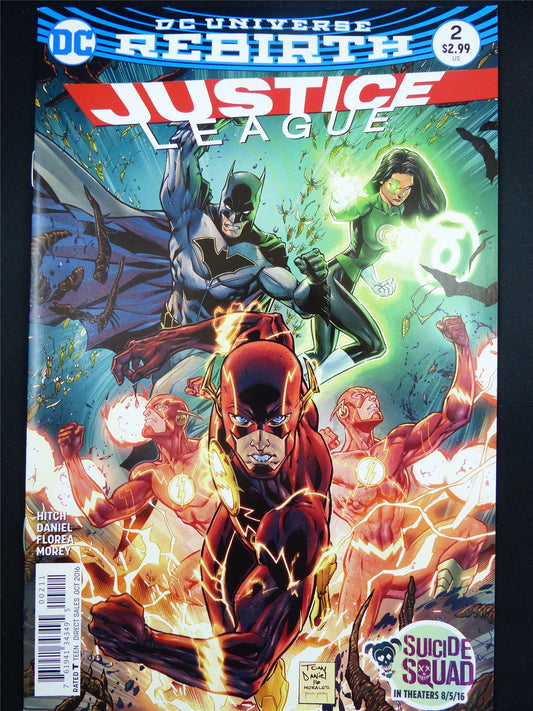 JUSTICE League #2 Rebirth - DC Comic #525