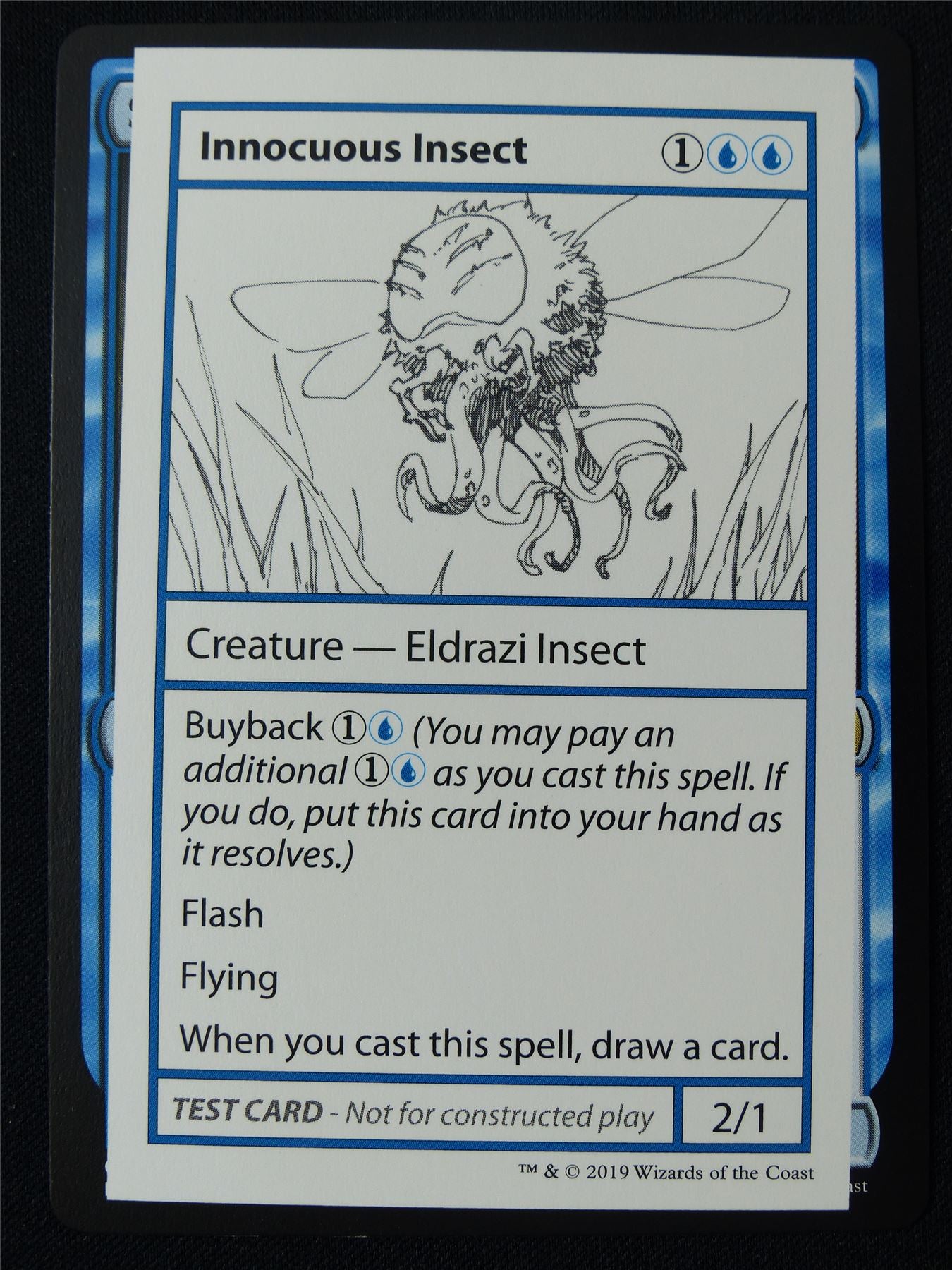 Innocuous Insect - MB1 - Mtg Card #28X