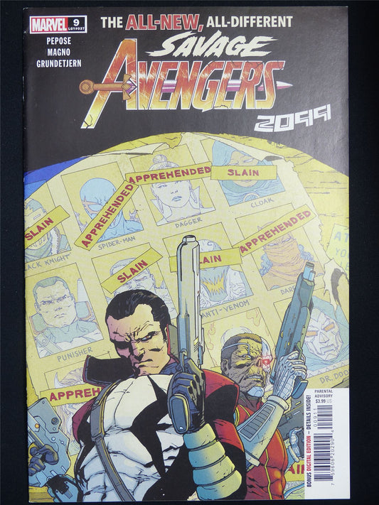 Savage AVENGERS #9 - Marvel Comic #1JE