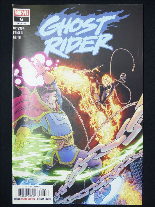 GHOST Rider #6 - B&B Marvel Comic #8HV