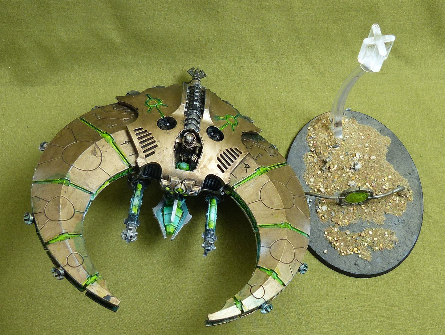 Night Scythe painted - Necrons - Warhammer 40K #1PS