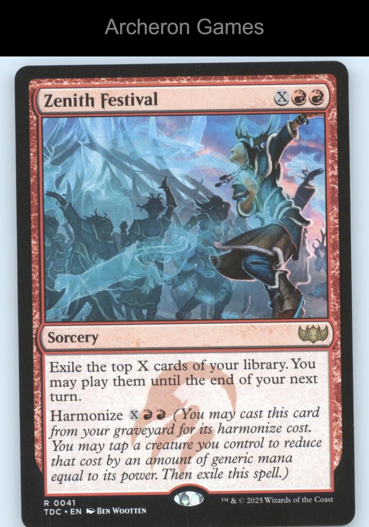 Zenith Festival 41 R MTG Card Commander: Tarkir: Dragonstorm