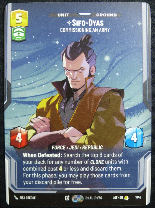 Sifo-Dyas 1049 Prestige - Star Wars Unlimited Card #4VP