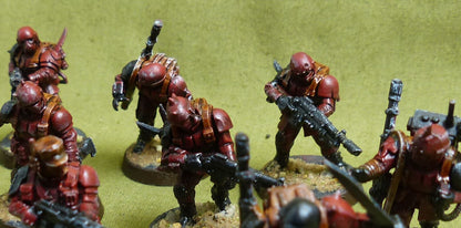Cadian Shock Troops painted - Astra Militarum - Warhammer 40K #1J2