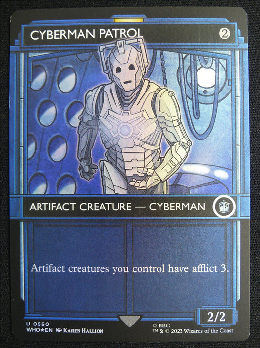 Cyberman Patrol Showcase Foil - WHO - Mtg Card #4MB